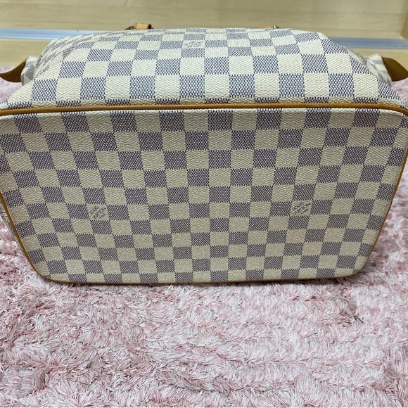 🌸Louis Vuitton Damier Azur Saleya PM🤍🤎🤍🤎EUC #FL2827 - Picture 6 of 10